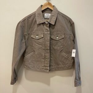 Old Navy Women's Brown Jean Jacket